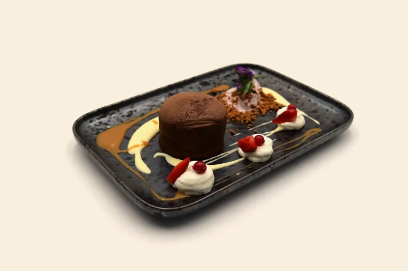 Fondant au chocolat — Oh ! La Vache, Saint-Avold